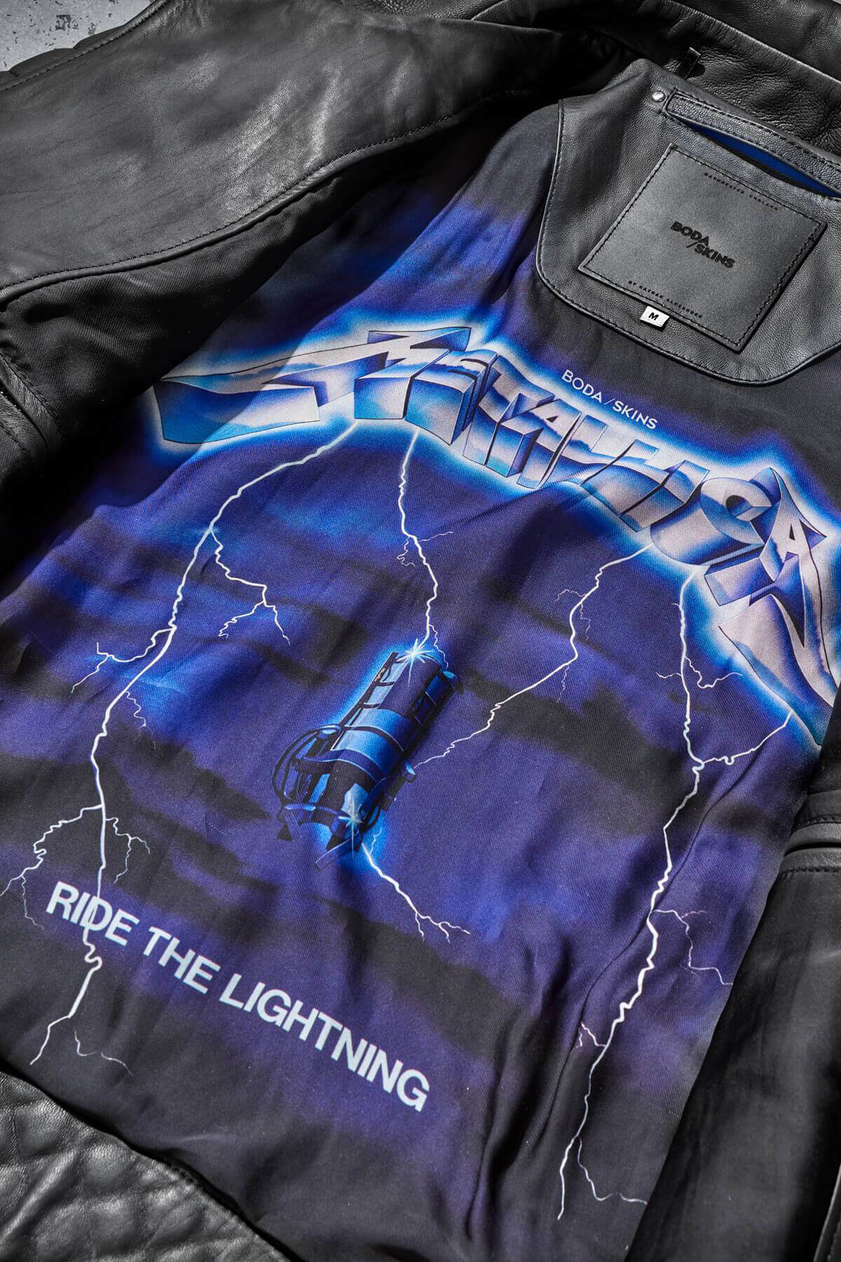 Kay Michaels: Ride The Lightning Leather Jacket (Woman)