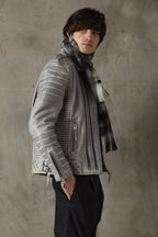 Kay Michaels 2.0 Tall: Iced Leather Jacket  (Man)