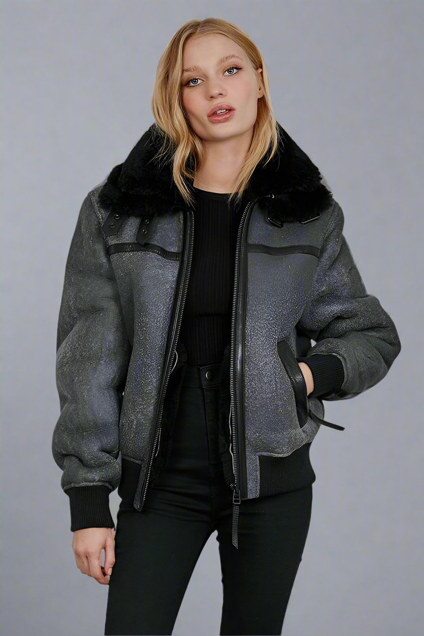 Asteroid Shearling Jacket (Woman)
