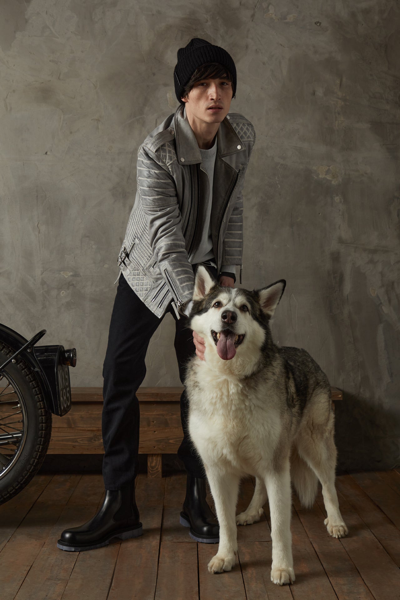 Kay Michaels 2.0: Iced Leather Jacket (Man)