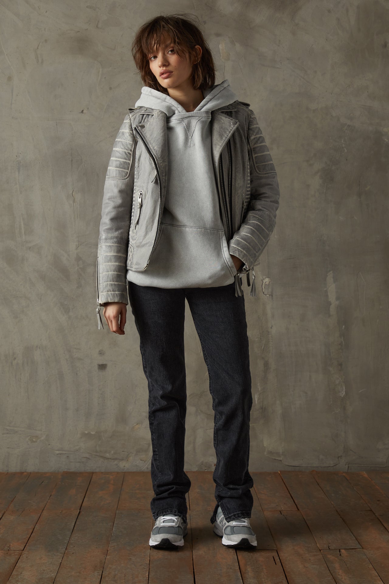 Kay Michaels: Iced Leather Jacket (Woman)