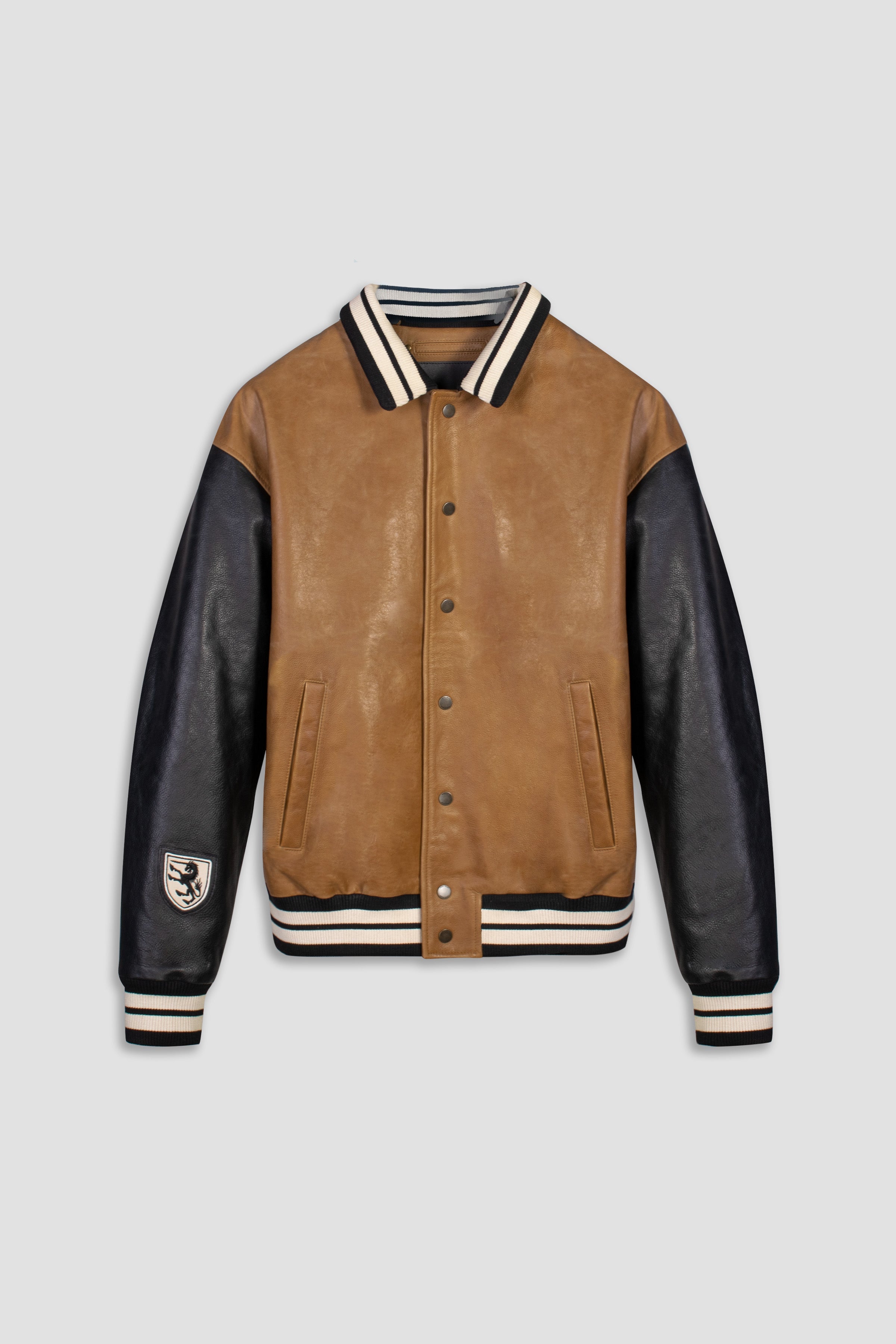 VARSITY LEATHER JACKET NOMAD