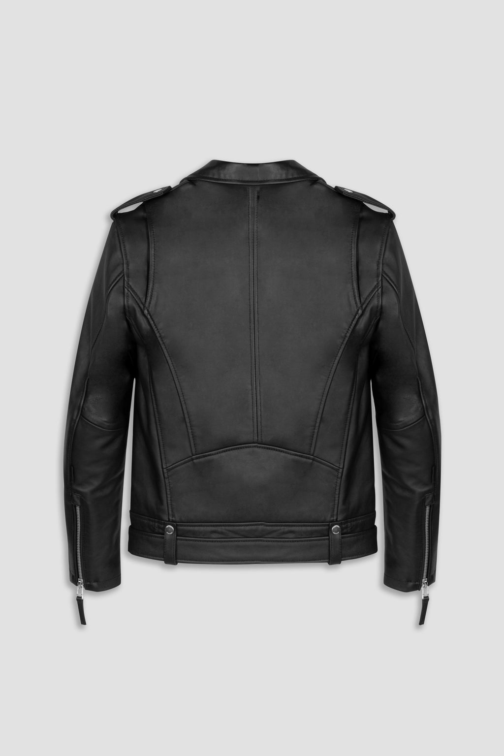 Voyager Tall: Biker Protection Leather Jacket (Man)