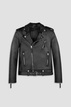 Voyager Tall: Biker Protection Leather Jacket (Man)