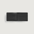 Voren Black Leather Bi-fold Wallet