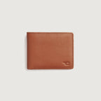 Voren Brown Leather Bi-fold Wallet