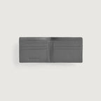 Voren Grey Leather Bi-fold Wallet