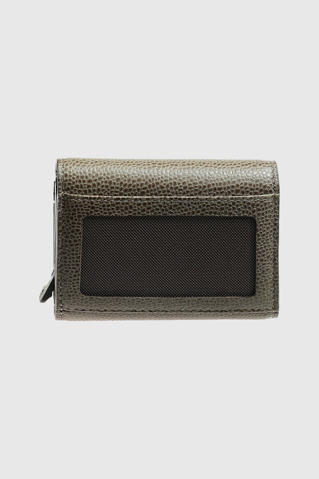 Genuine Leather Caviar Pattern Mouse Snap Closure Wallet \u0026 Card Holder