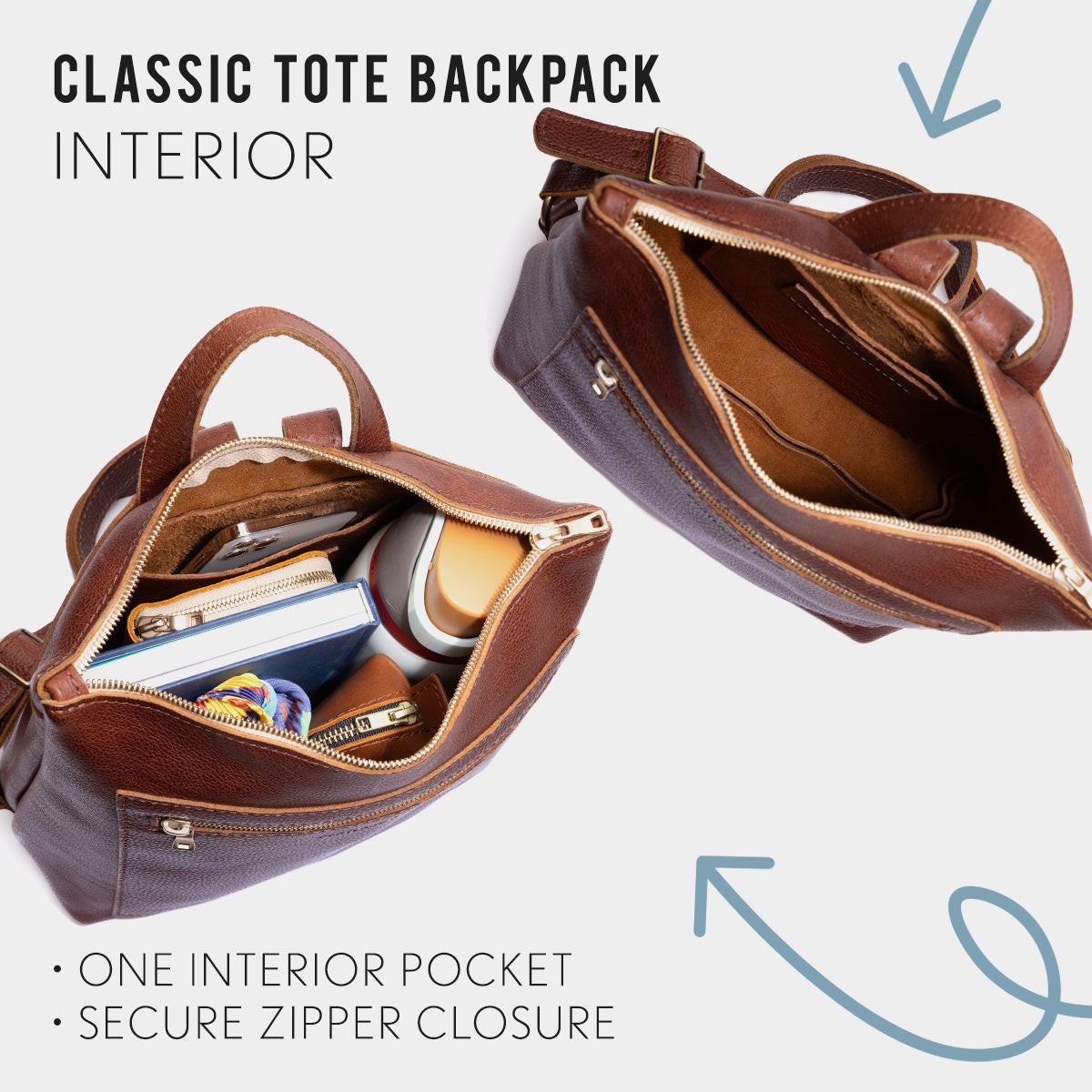 'Almost Perfect' Tote Backpack