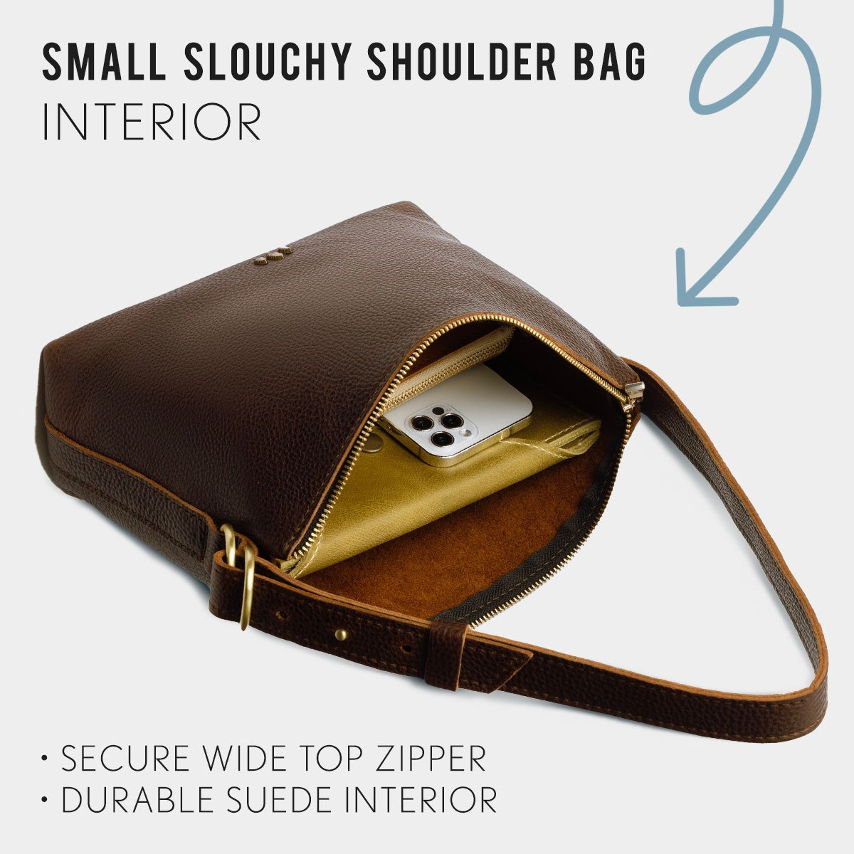 'Almost Perfect' Slouchy Shoulder Bag