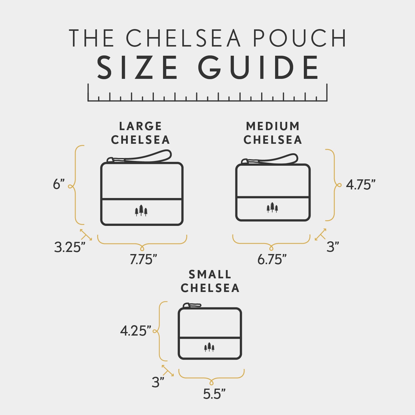 'Almost Perfect' Chelsea Pouch
