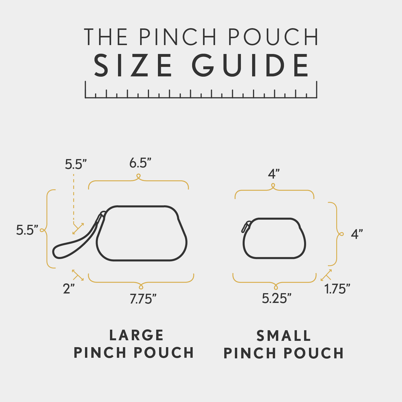 'Almost Perfect' Pinch Pouch
