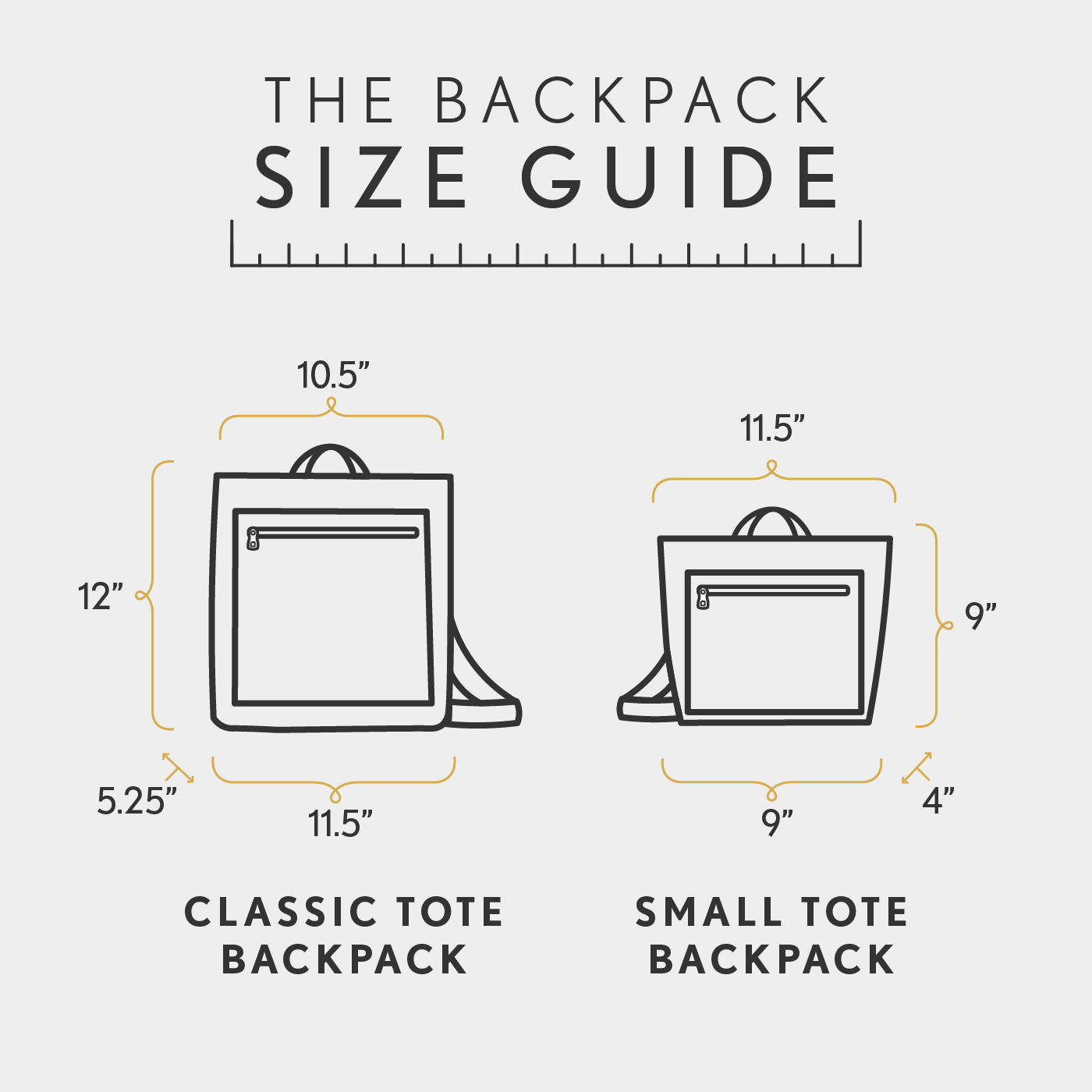 'Almost Perfect' Tote Backpack