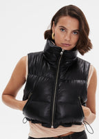 Antonia Leather Vest