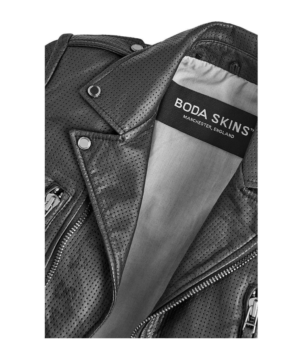 Classic Biker: Summer Leather Jacket