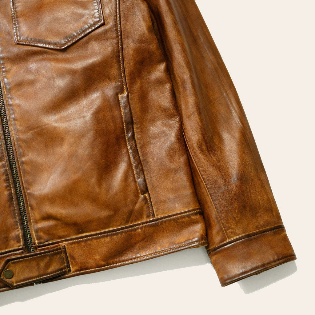 Western Elkhorn Leather Jacket | Copper and Whiskey
