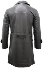 Mens Cowhide Leather Peacoat-Dortmund