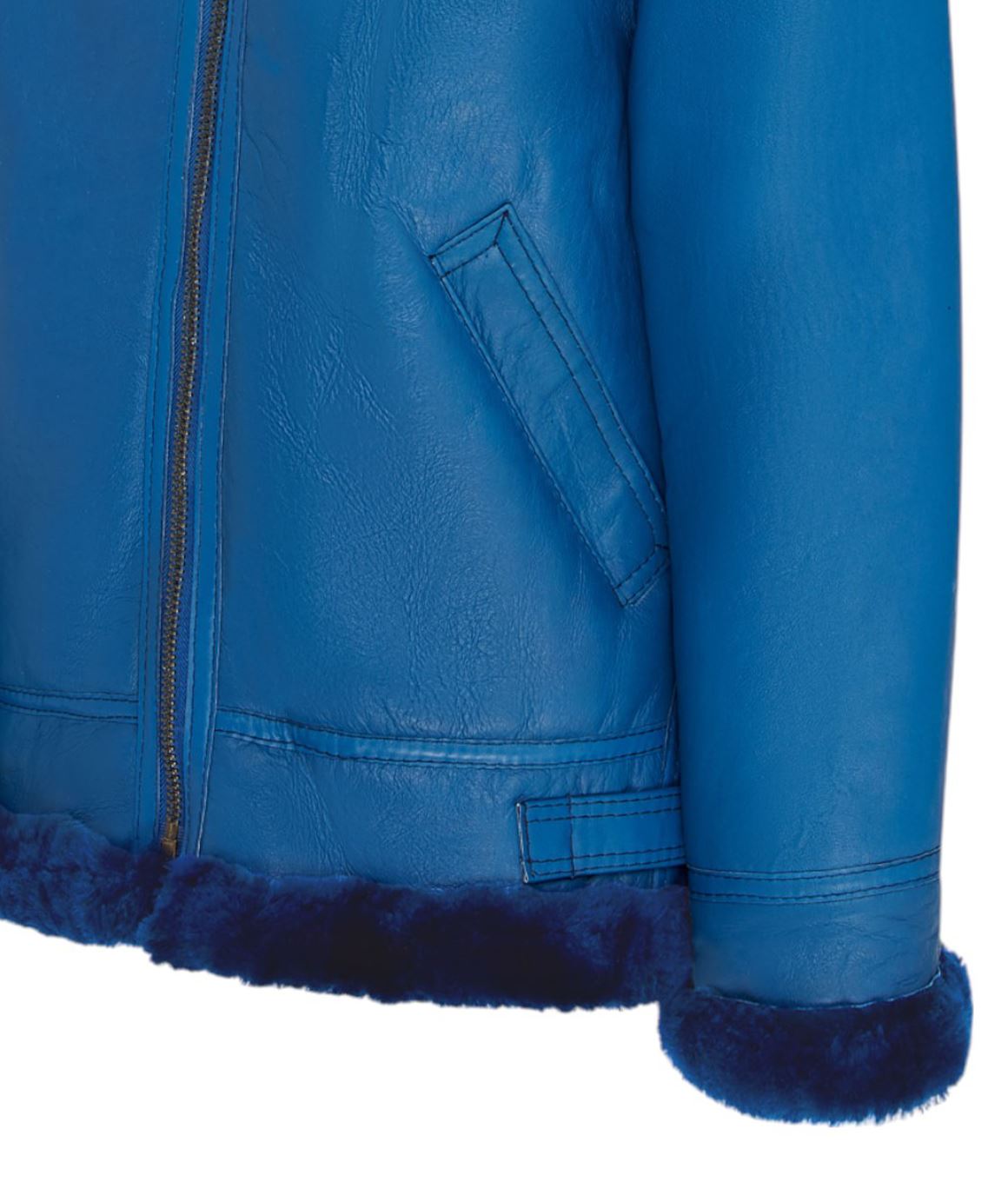 Mens B3 Bomber RAF Aviator Sheepskin Jacket -Wyndham