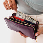 Accordion Zip Wallet