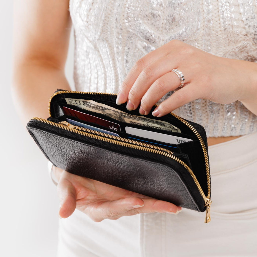 'Almost Perfect' Accordion Zip Wallet