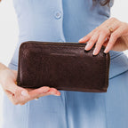 Accordion Zip Wallet