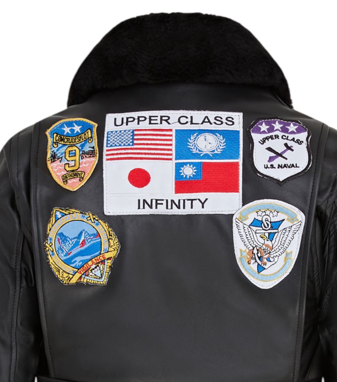 Women's A2 Top Gun Leather Bomber Jacket-Sunbury