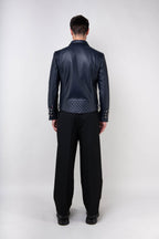 Alexander 3.0 Tall: Royal Navy Leather Jacket (Man)
