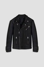The Alexander: V Fit Leather Jacket