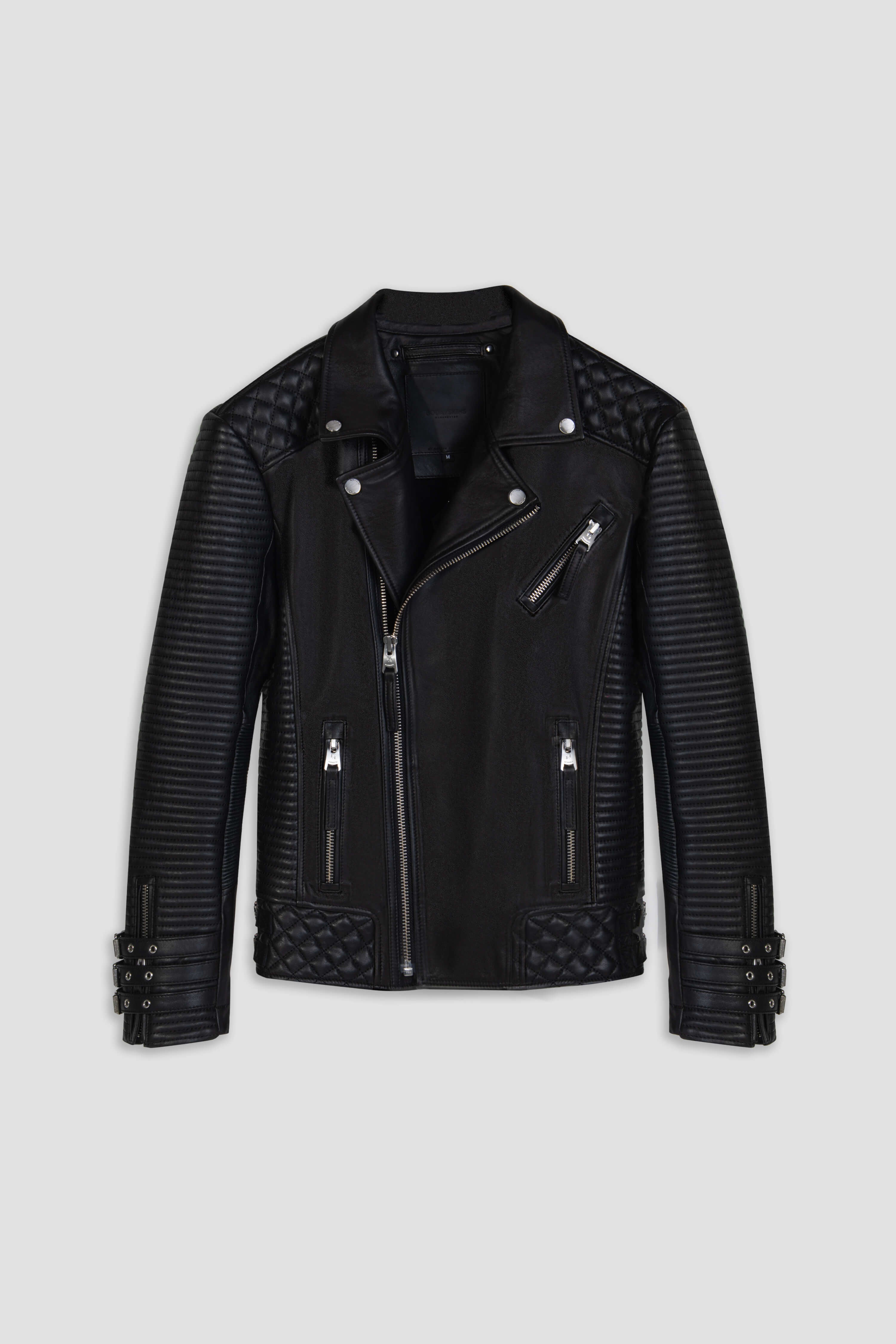 The Alexander: V Fit Leather Jacket