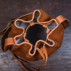 Madison Leather Bucket Bag | Saddle Tan
