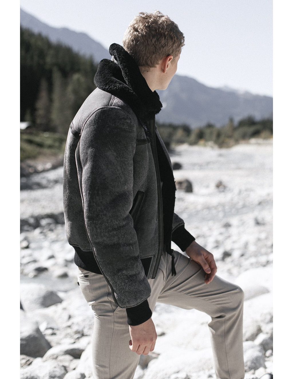 Asteroid Shearling Jacket (Man)