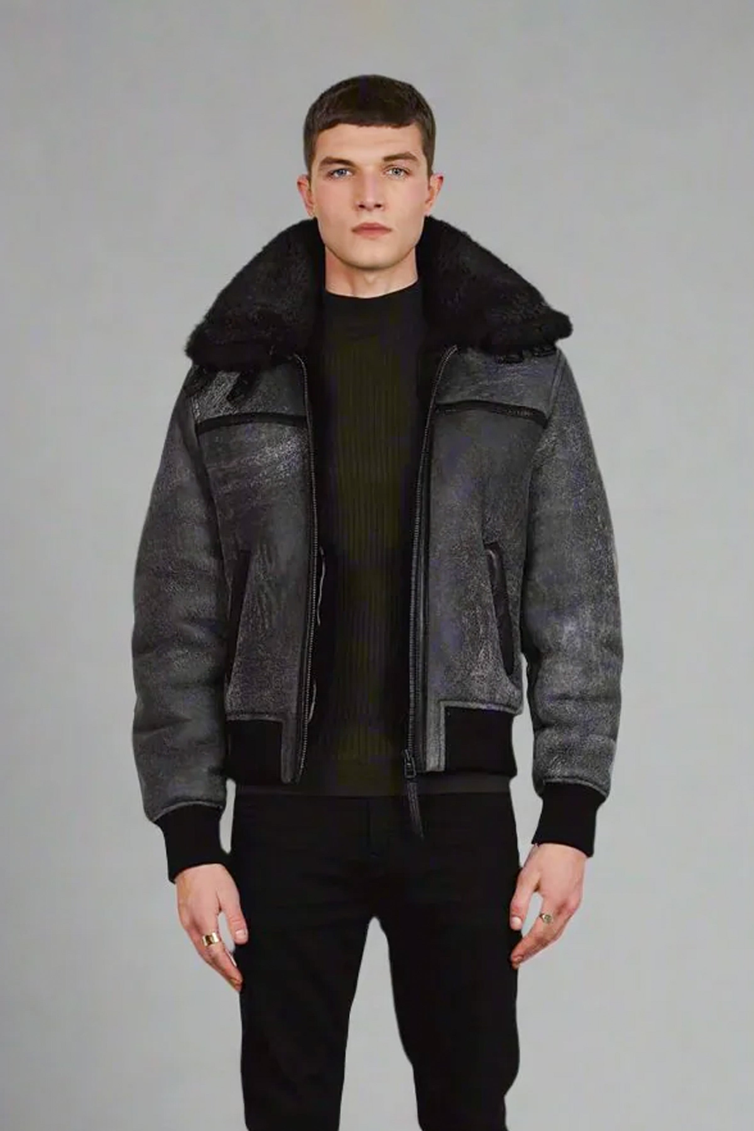 Asteroid Shearling Jacket (Man)