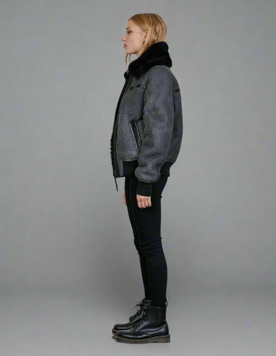 Asteroid Shearling Jacket (Woman)