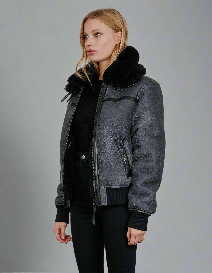 Asteroid Shearling Jacket (Woman)