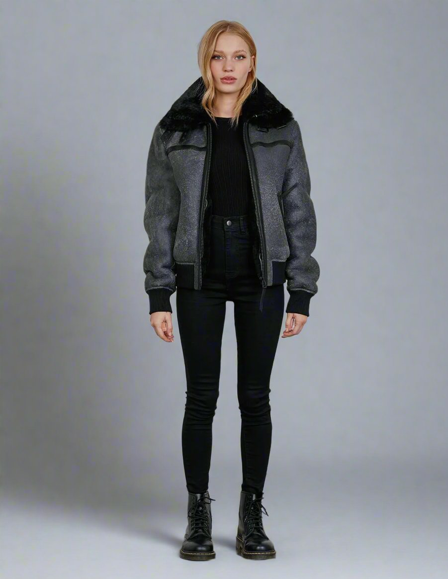 Asteroid Shearling Jacket (Woman)