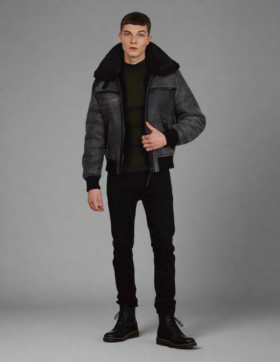 Asteroid Shearling Jacket (Man)