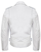 Mens Cow-Hide Black Brando Jacket -Venice