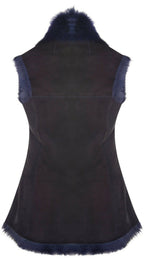Women's Toscana Sheepskin Long Gilet-Sorocaba