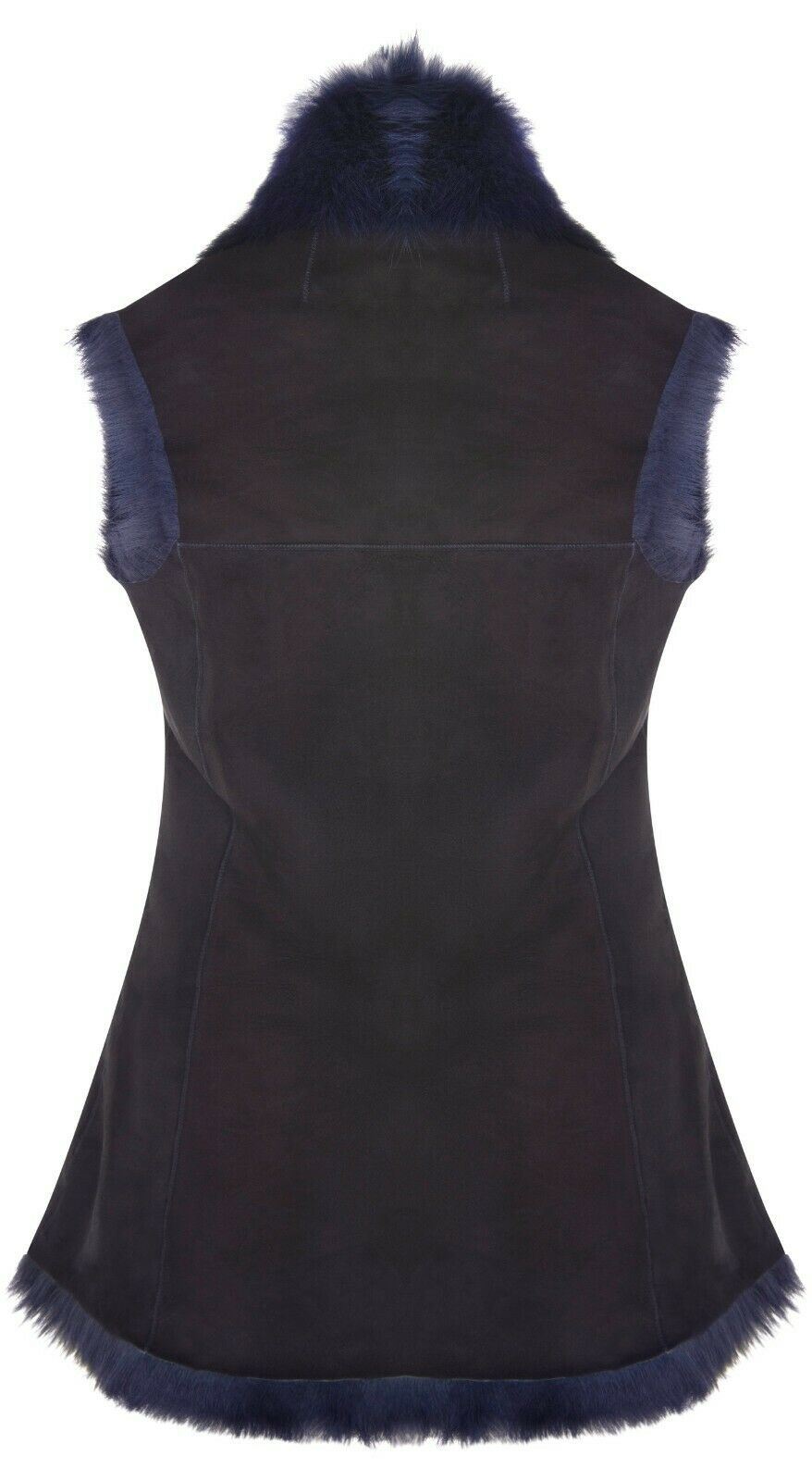 Women's Toscana Sheepskin Long Gilet-Sorocaba
