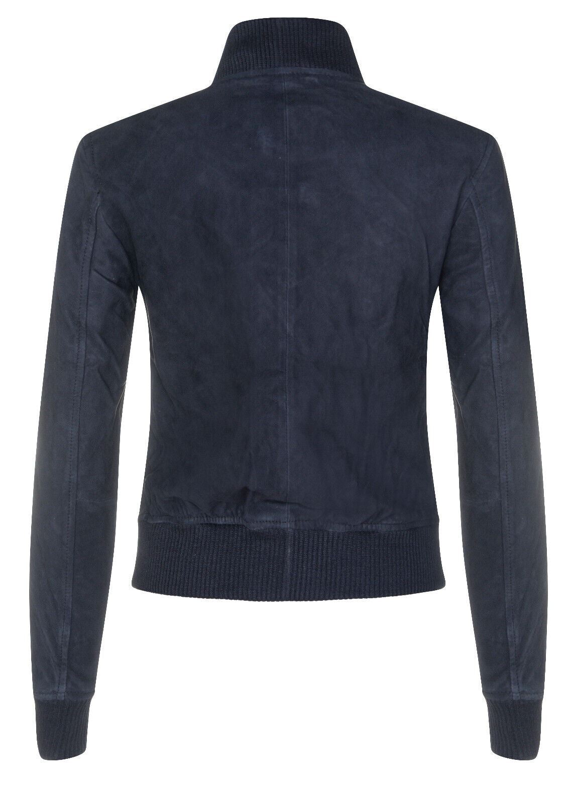 Womens MA-1 Suede Bomber Jacket-Arnhem