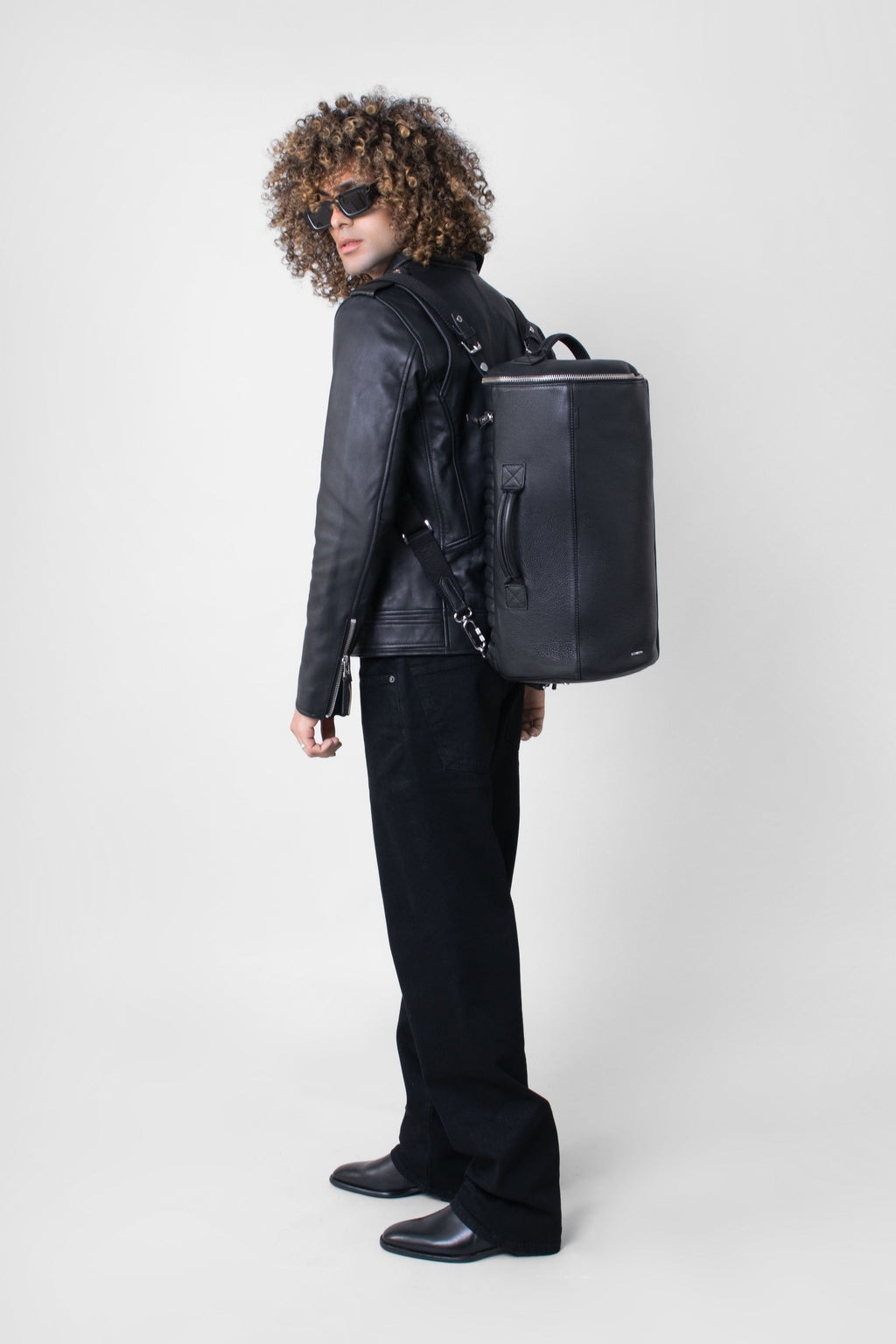 Leather Barrel Bag 2.0 (Man)