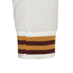 Mens Baseball Leather Letterman Bomber Jacket - Ashwood