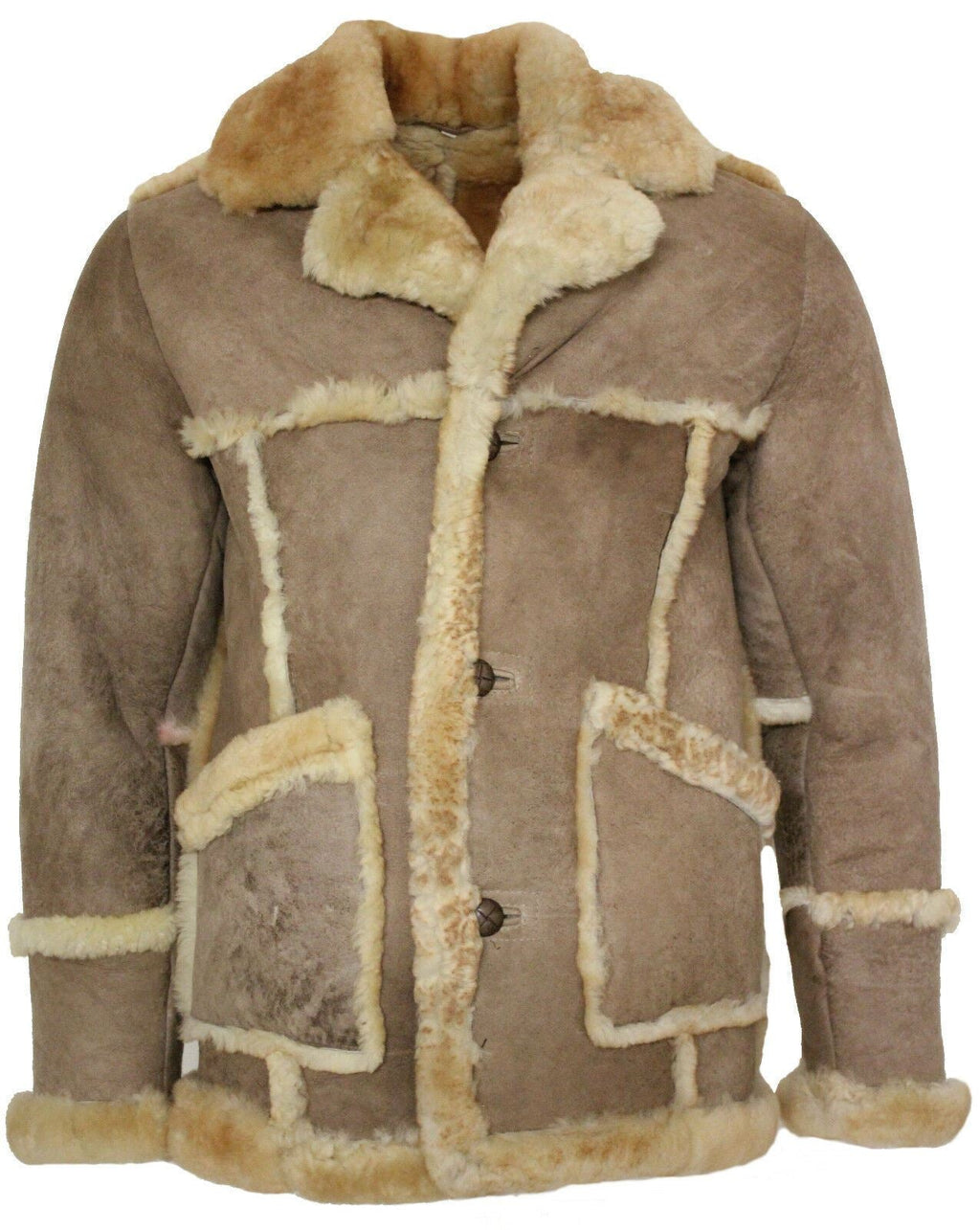 Men’s Designer Winter Sheepskin Fur Coat-Zaragoza