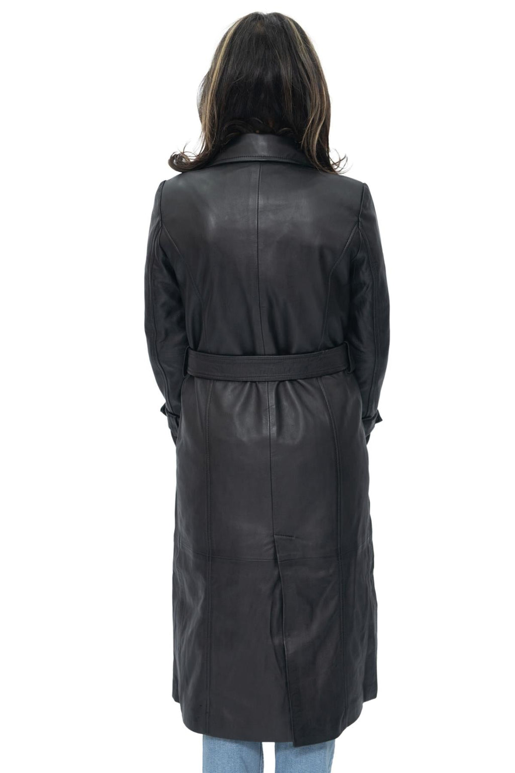 Womens Full Length Trench Coat-Alhambra