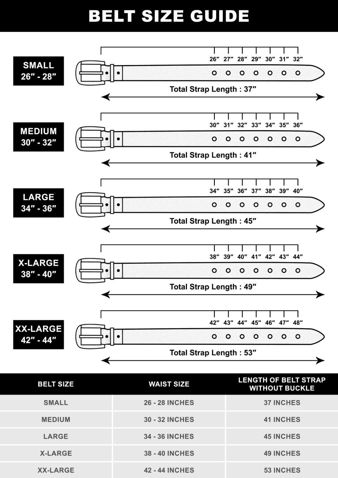 Men's Spike Studded Leather Belts