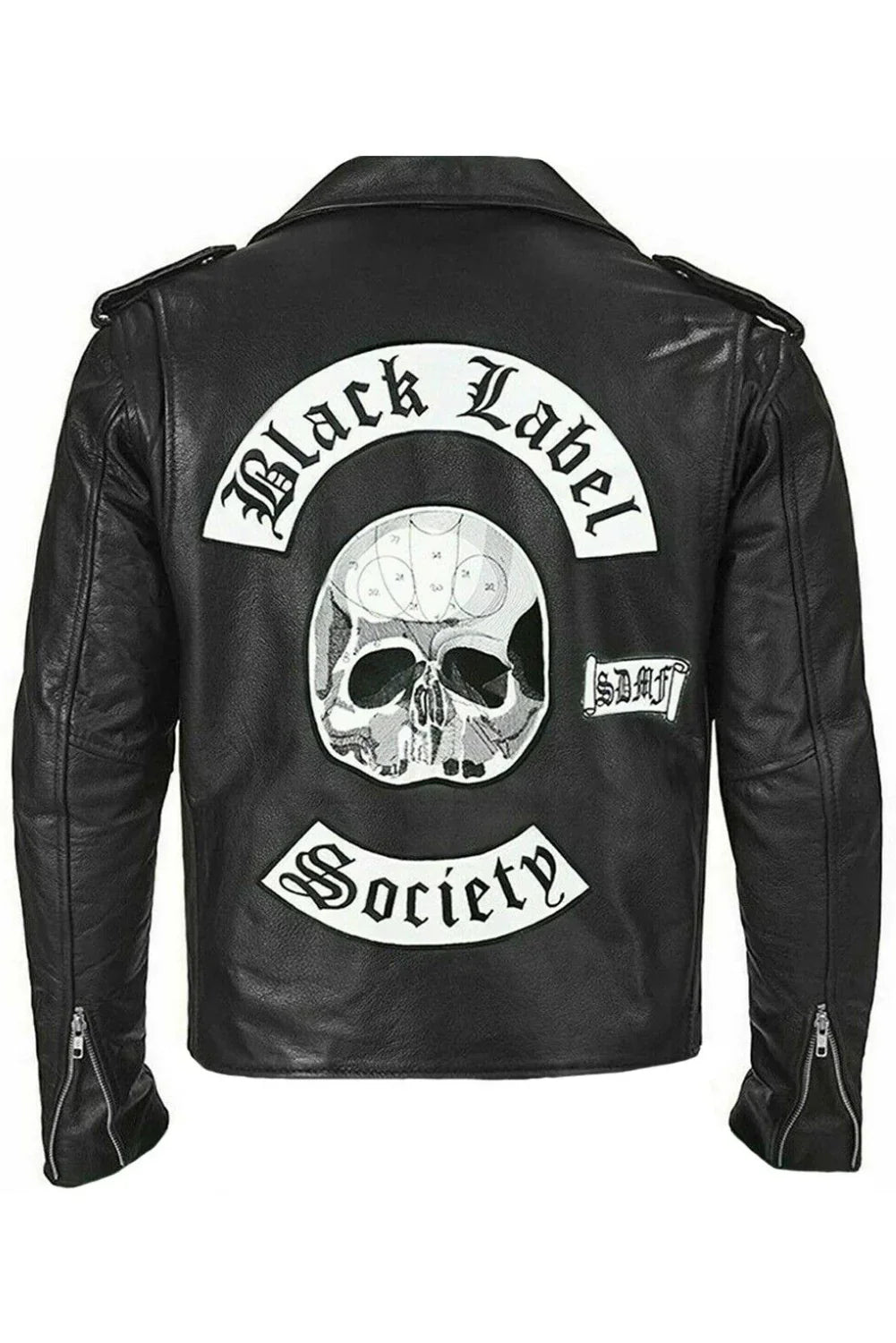 Men's Black Label Society Leather Jacket