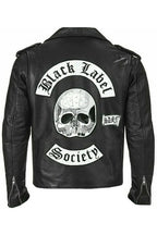 Men's Black Label Society Leather Jacket