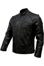 Ionic Black Leather Jacket