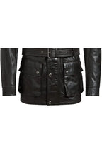 The Curious Case of Benjamin Button Brad Pitt Black Leather Jacket