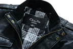 Bristol Men's Real Leather Bomber Jacket - Smart Casual Style
